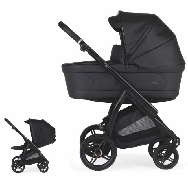 Carrito Bebecar Flowy KP-426 Negro/Negro