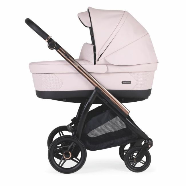 Carrito Bebecar Flowy KP-427 Mixto Fumé Rosa/Negro