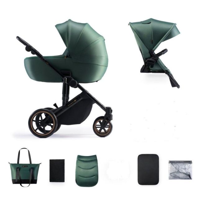 KINDERKRAFT STROLLER 2IN1 PRIME 2 DARK GREEN