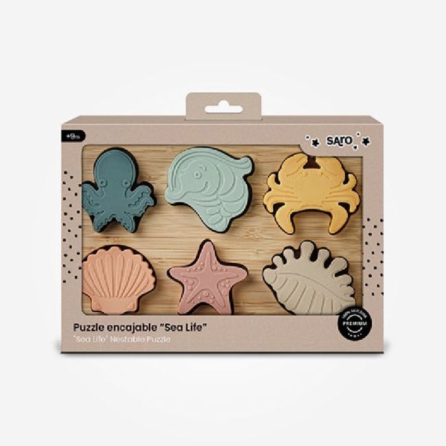 Puzzle Encajable “Sea Life” 