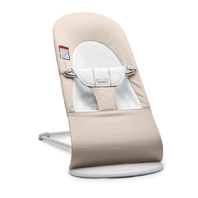 HAMACA BALANCE SOFT BABYBJORN TEJ. WOVEN/JERSEY, BEIGE/GRIS