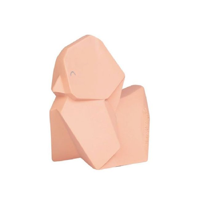 Mordedor Nature Toy Patito Origami Rosa