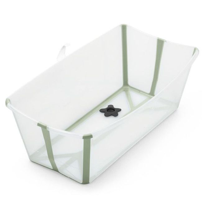 Banheira Dobrável Stokke Flexi Bath Verde Transparente