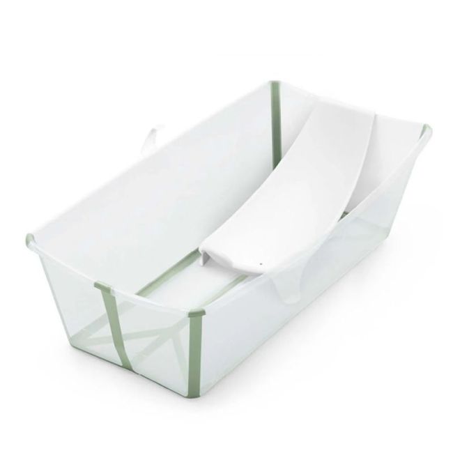 STOKKE FLEXI BATH X-LARGE BUNDLE TRANSPARENTE VERDE