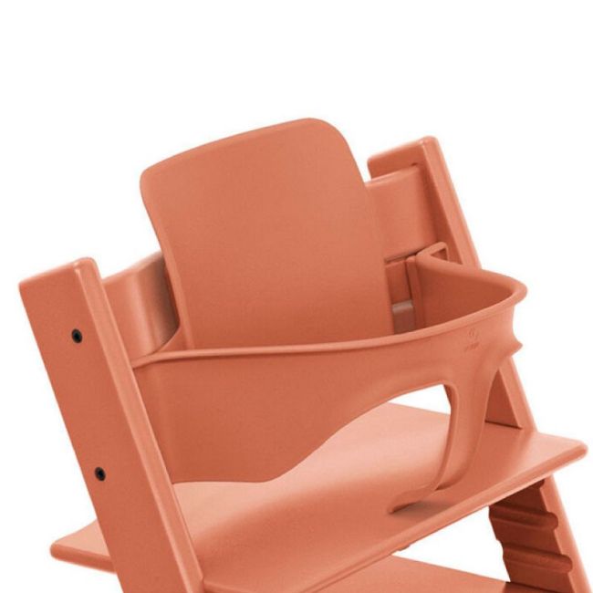 Conjunto de bebé 2 Terracota para Tripp Trapp da Stokke.