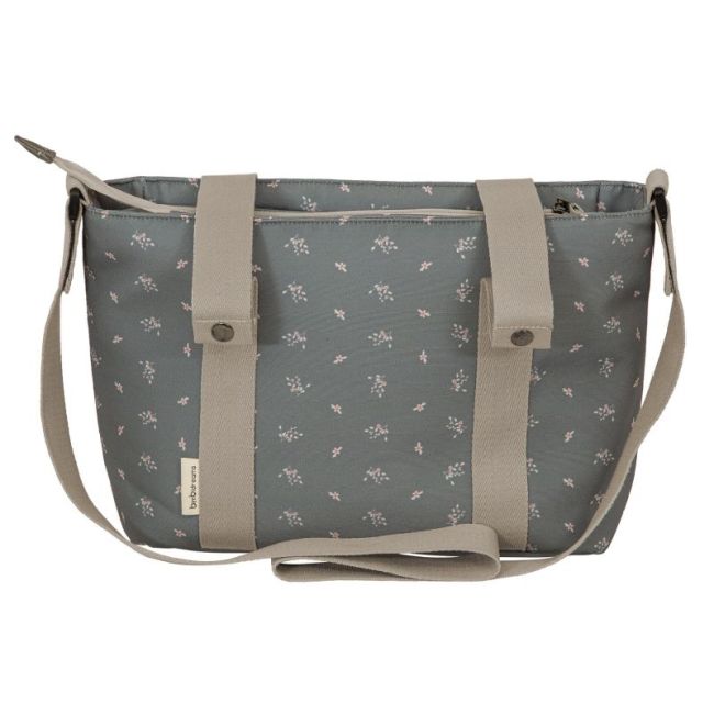 Bolso Crossbody + Cambiador Bimbidreams Estampado Dalia - Verde