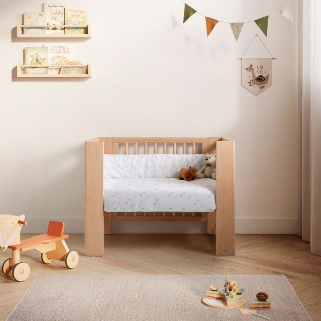 Cuna Convertible de 140 X 70 Converbaby Cera Natural Micuna MICUNA - 3