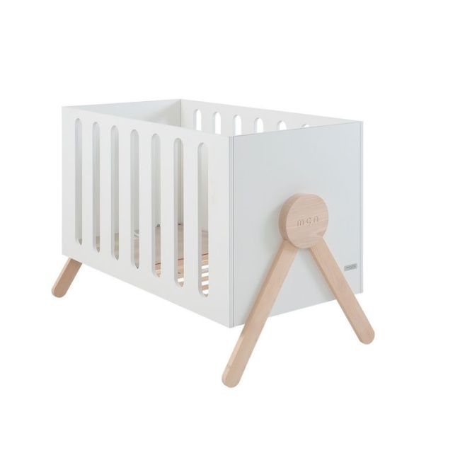 Cuna de Con Relax System Swing Blanco-Cera Natural Micuna MICUNA - 1