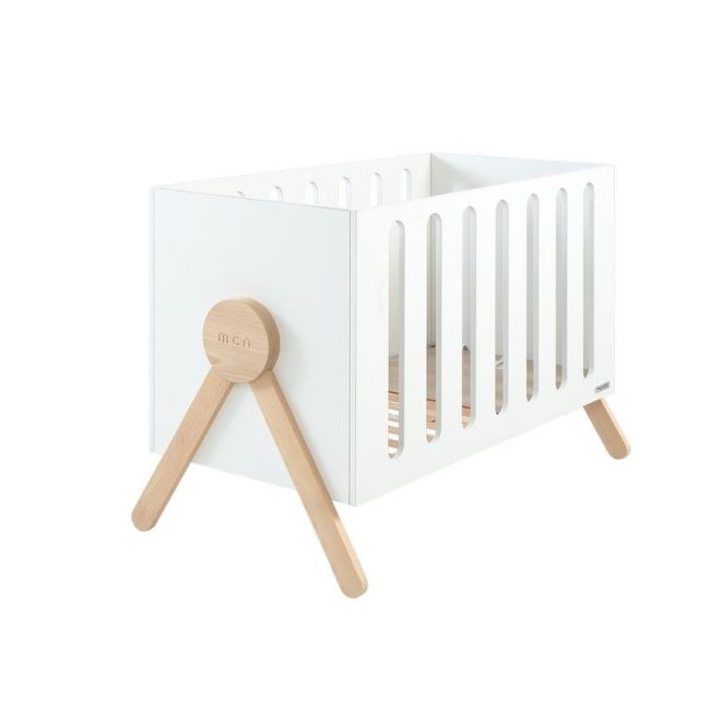 Cuna de Con Relax System Swing Blanco-Cera Natural Micuna MICUNA - 3