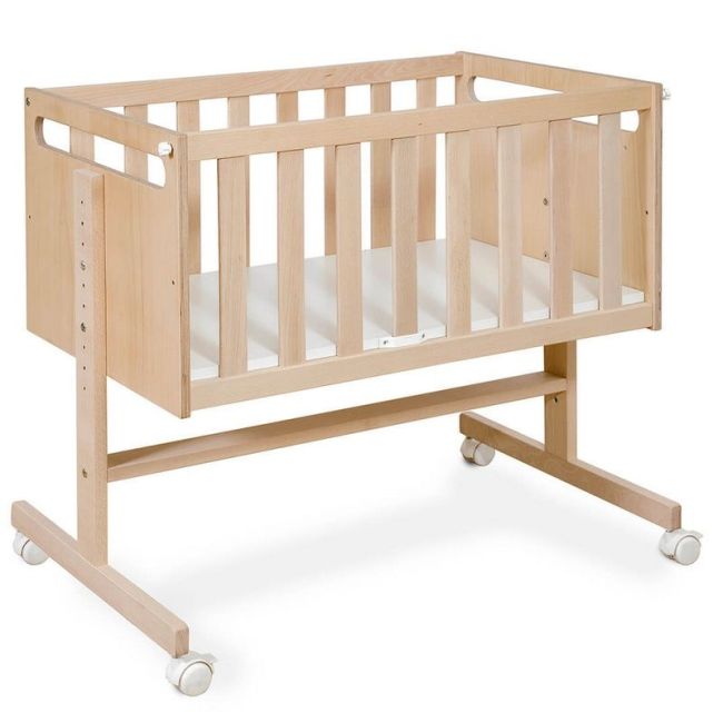 Minicama de co-sleeping Mo-1973 You & Me Plus Cera Natural Micuna MICUNA - 1