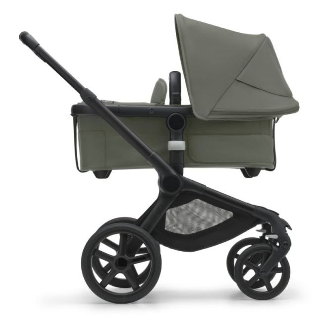 Carrinho Bugaboo Fox 5 - Preto/Verde Floresta