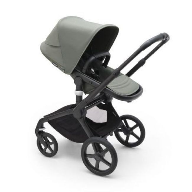 Carrinho Bugaboo Fox 5 - Preto/Verde Floresta