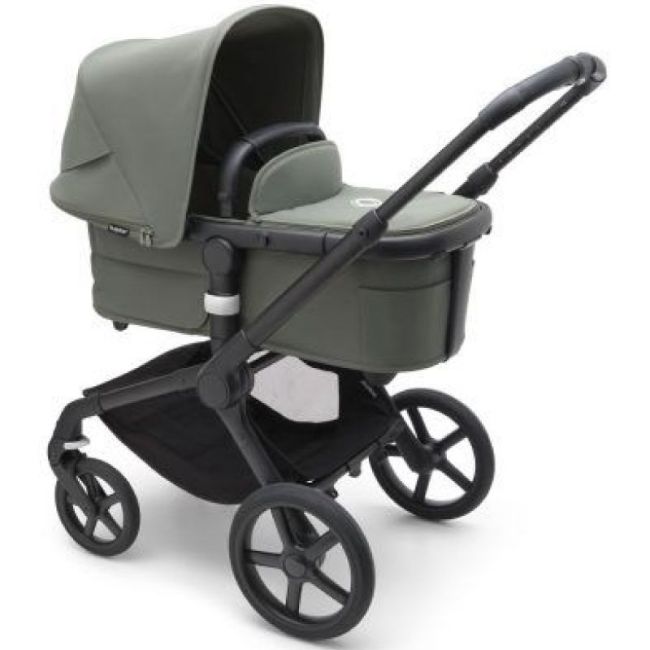 Carrinho Bugaboo Fox 5 - Preto/Verde Floresta