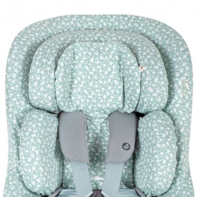 Capa para cadeira de carro Maxi-Cosi Pearl 360 e Mica Pro Eco i-Size + capa redutor - Mist Green.