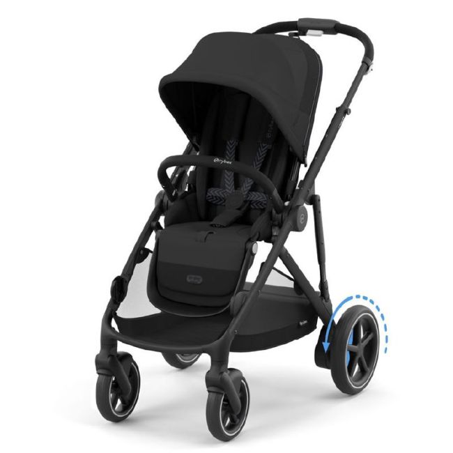 Carrinho de bebé elétrico Cybex e-Gazelle S - Moon Black