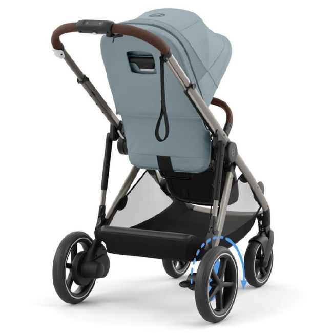 Carrinho de bebé elétrico Cybex e-Gazelle S - Stormy Blue