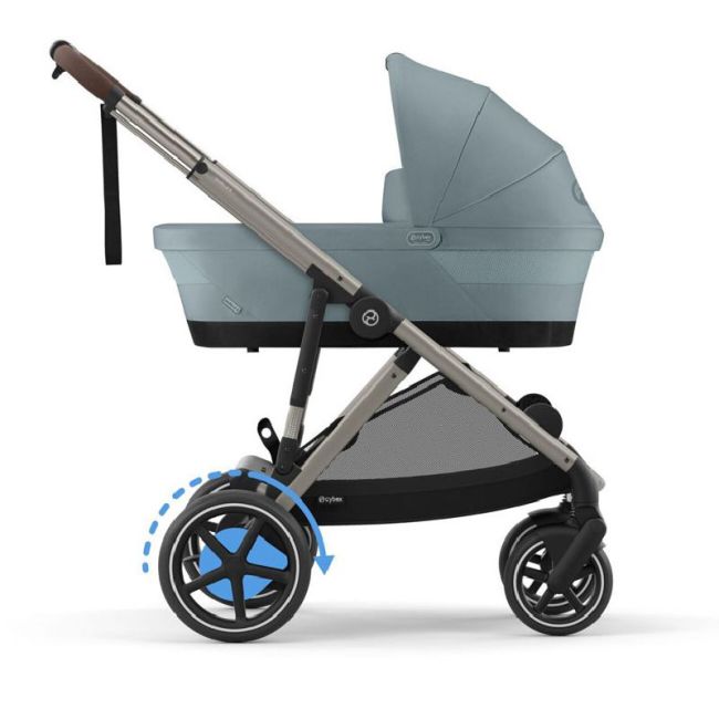 Carrinho de bebé elétrico Cybex e-Gazelle S - Stormy Blue