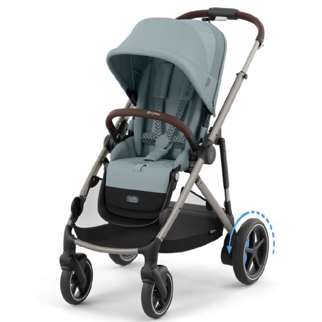 Carrinho de bebé elétrico Cybex e-Gazelle S - Stormy Blue