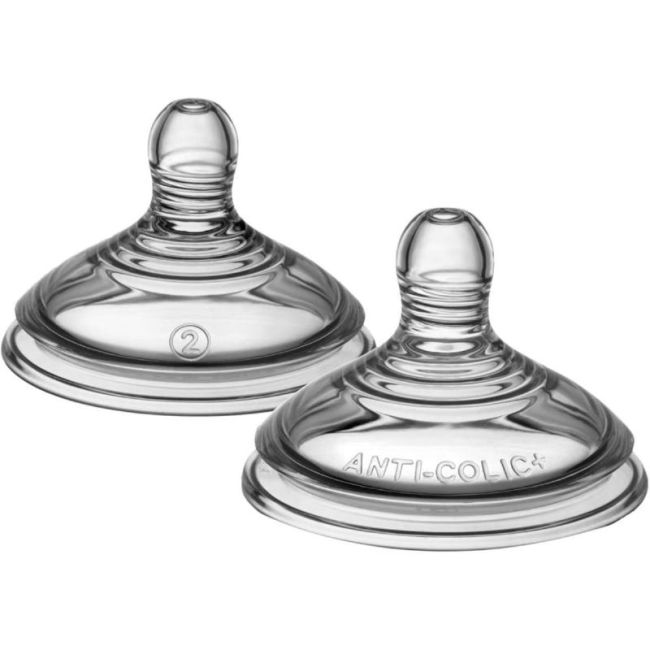 Conjunto de 2 Tetinas Tommee Tippee Advanced Anti Cólicos Fluxo Médio