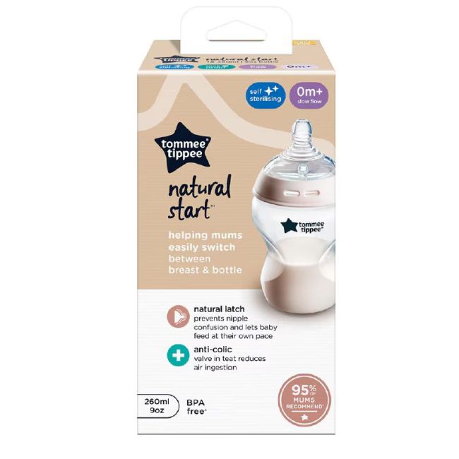 Biberão Natural Start 260ml Tommee Tippee