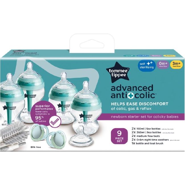 SET INICIACION ADVANCED ANTI COLIC SET 9 UNIDADES