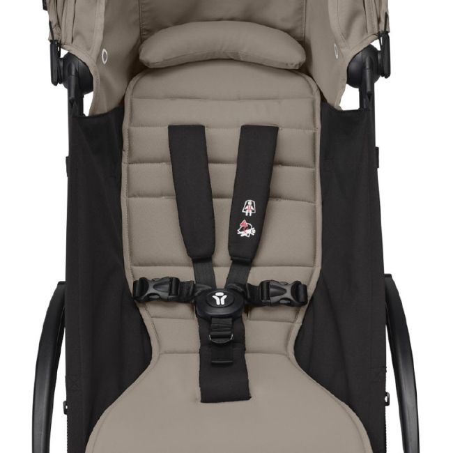 Conjunto de Tecido e Capota 6+ Stokke YOYO3 - Taupe