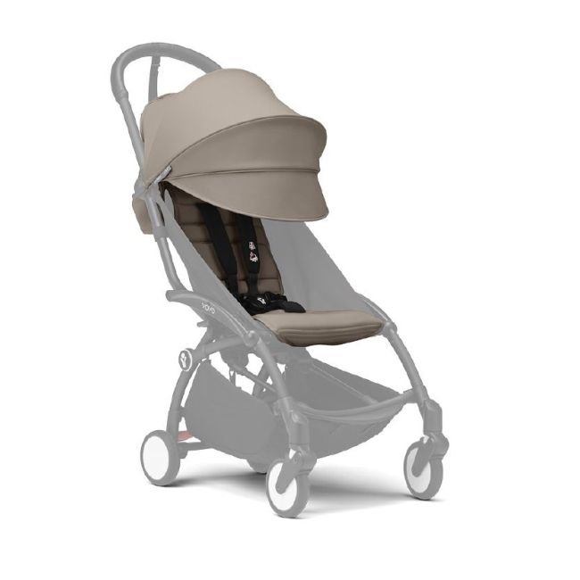 Conjunto de Tecido e Capota 6+ Stokke YOYO3 - Taupe