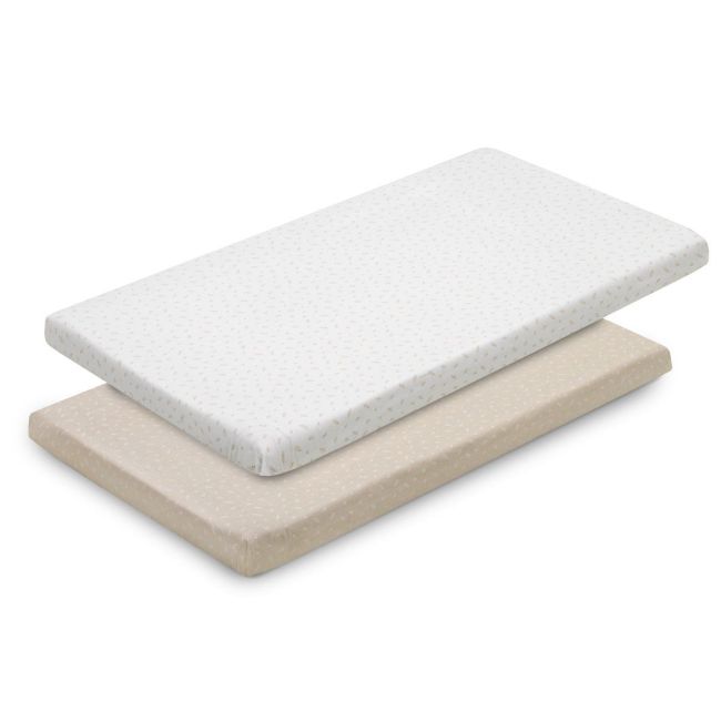 Bajera Minicuna Pack 2 Uds. 50X82X10 Cm Fresco Beige