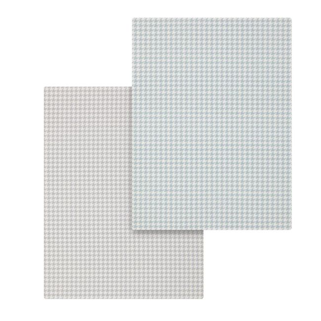 Lençol de Berço Pack 2 Unidades 50X82X10 Cm Mini Windsord Mint