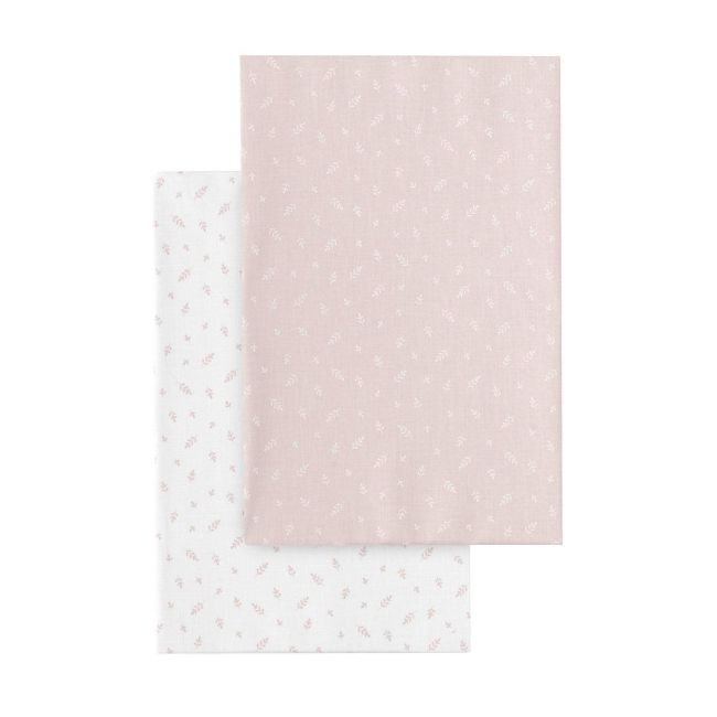 Bajera Moises/Carro Pack 2 Ud. 35X80X7 Cm Fresco Rosa