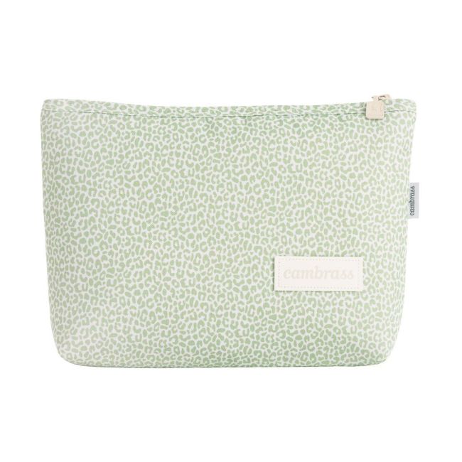 Bolsa Aseo Animal Print Mint 6X28X20 Cm