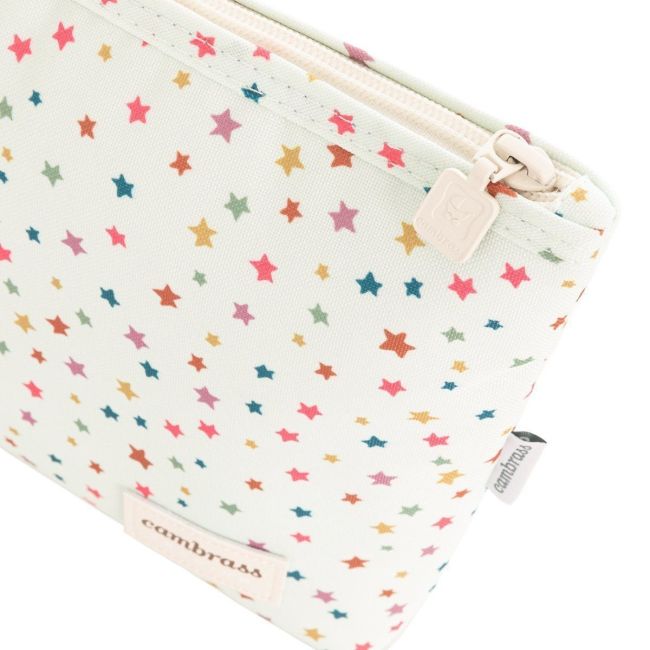 Bolsa de Higiene Estrelas Melão 6X28X20 Cm