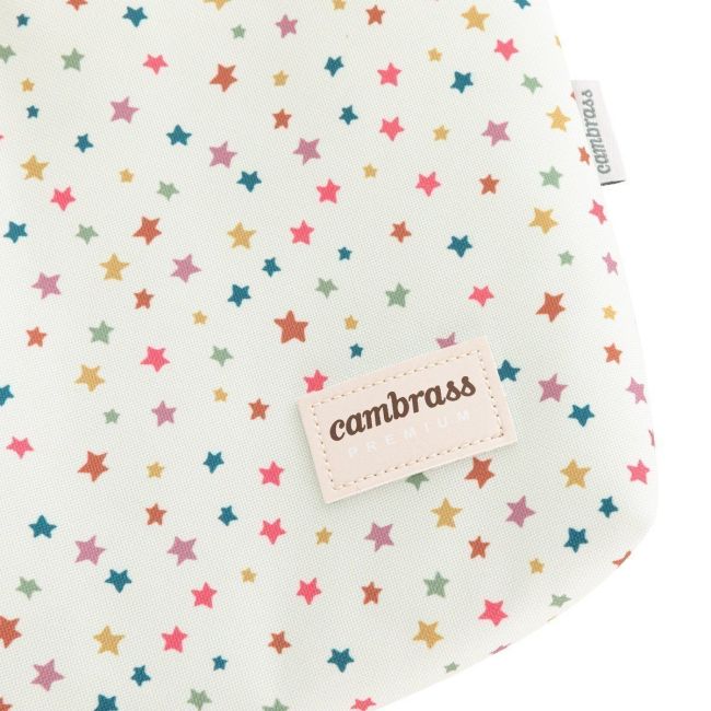 Bolsa de Higiene Estrelas Melão 6X28X20 Cm