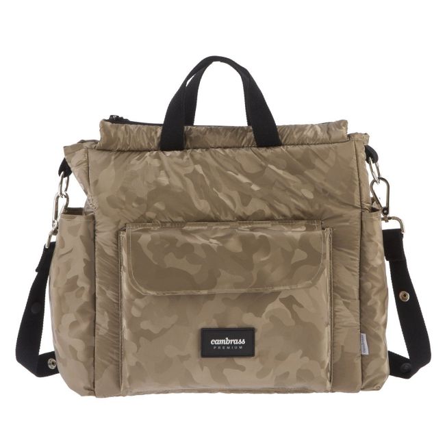 Bolso Maternal Pack Cripsi Beige 16X43X37 Cm