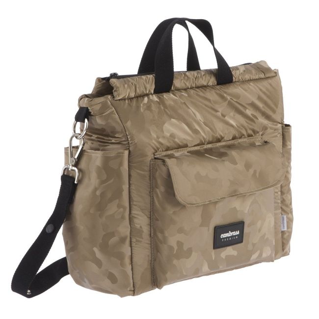 Bolso Maternal Pack Cripsi Beige 16X43X37 Cm