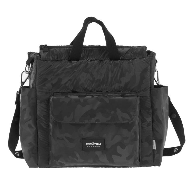 Bolsa Maternal Pack Cripsi Preto 16X43X37 Cm