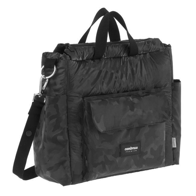 Bolsa Maternal Pack Cripsi Preto 16X43X37 Cm