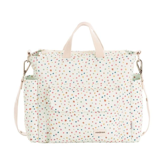 Bolsa Maternal Pack Estrelas Melon 16X43X37 Cm