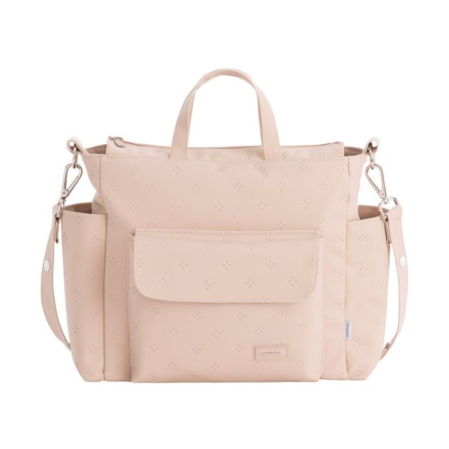 Bolso Maternal Pack Twin Beige 16X43X37 Cm