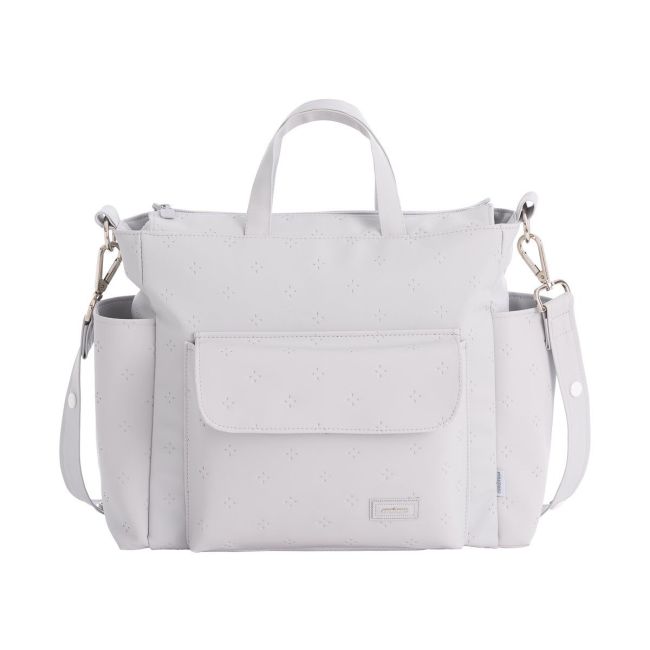 Bolsa Maternal Pack Twin Cinza 16X43X37 Cm