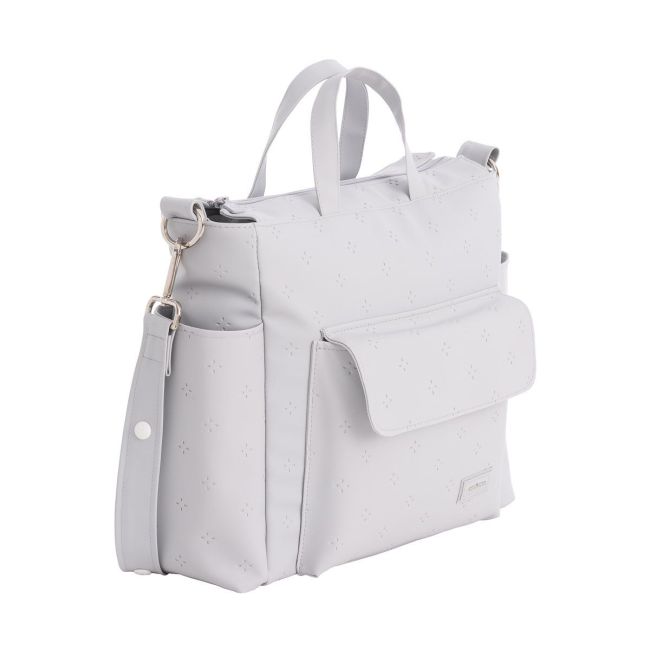 Bolsa Maternal Pack Twin Cinza 16X43X37 Cm