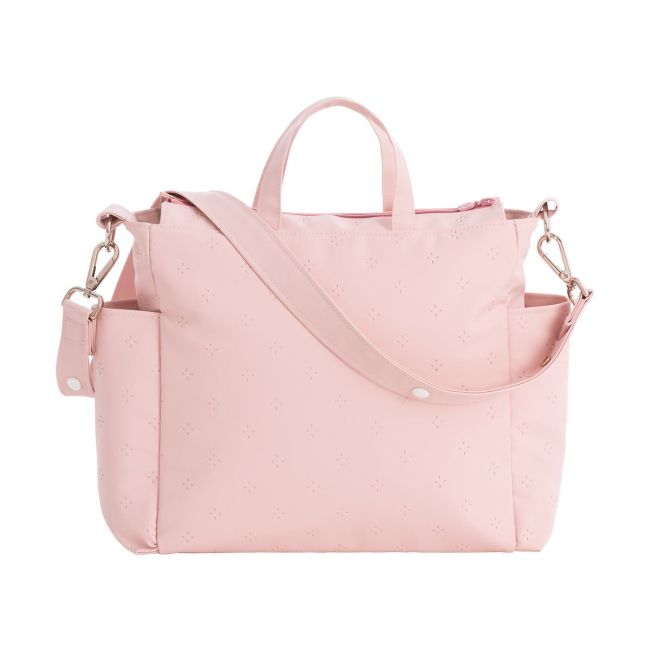 Bolsa Maternal Pack Twin Rosa 16X43X37 Cm