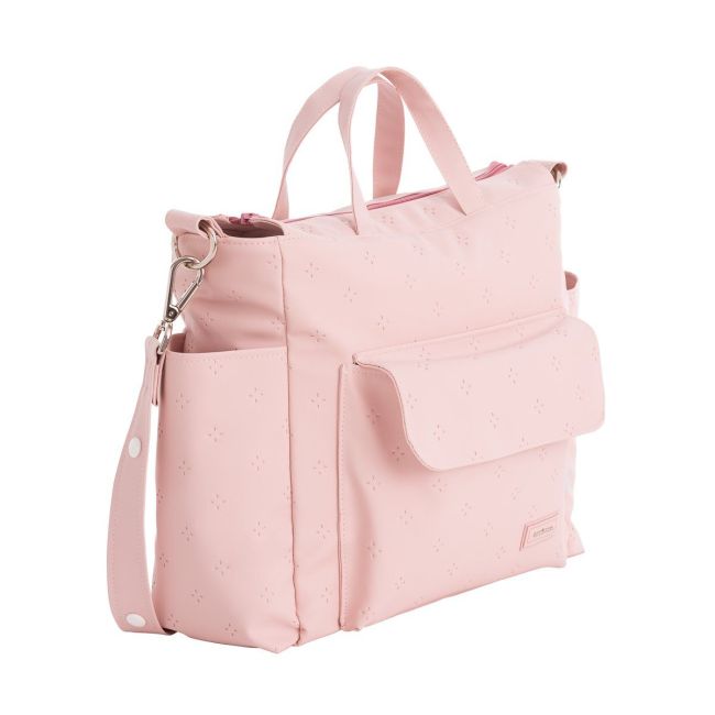 Bolsa Maternal Pack Twin Rosa 16X43X37 Cm