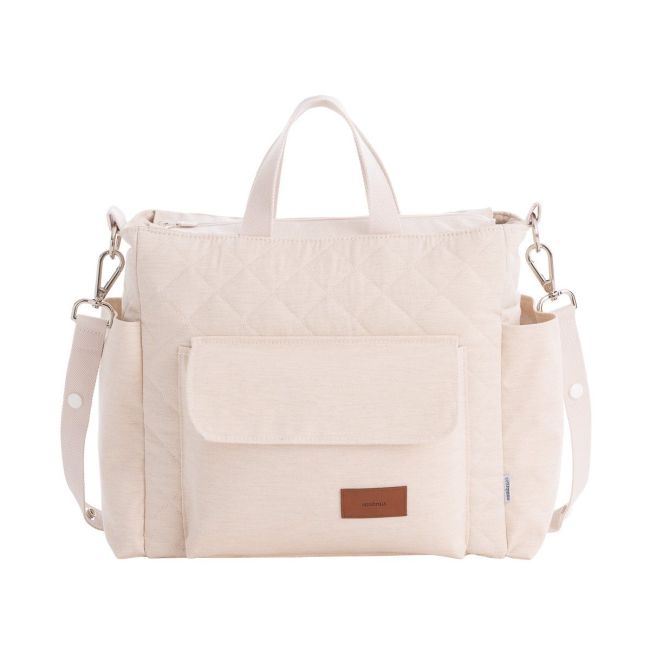 Bolso Maternal Pack Viella Beige 16X43X37 Cm