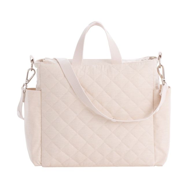 Bolso Maternal Pack Viella Beige 16X43X37 Cm