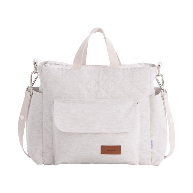 Bolsa Maternal Pack Viella Cinza 16X43X37 Cm