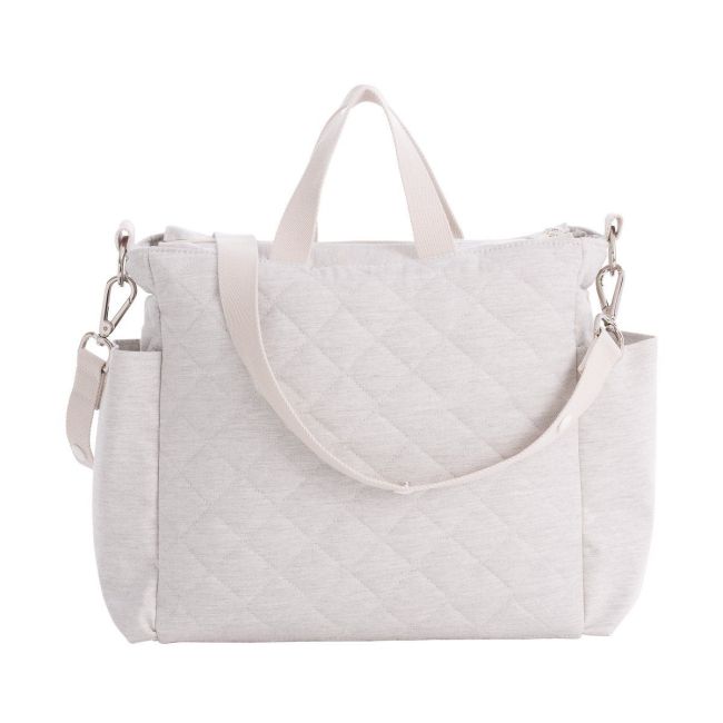 Bolso Maternal Pack Viella Gris 16X43X37 Cm