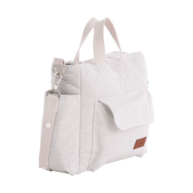 Bolsa Maternal Pack Viella Cinza 16X43X37 Cm