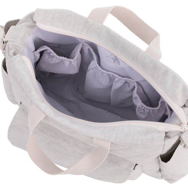 Bolsa Maternal Pack Viella Cinza 16X43X37 Cm