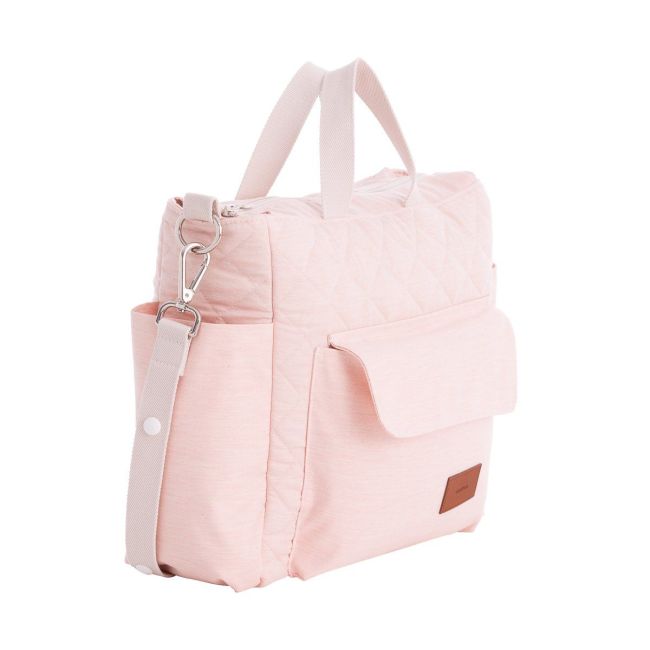 Bolsa Maternal Pack Viella Rosa 16X43X37 Cm